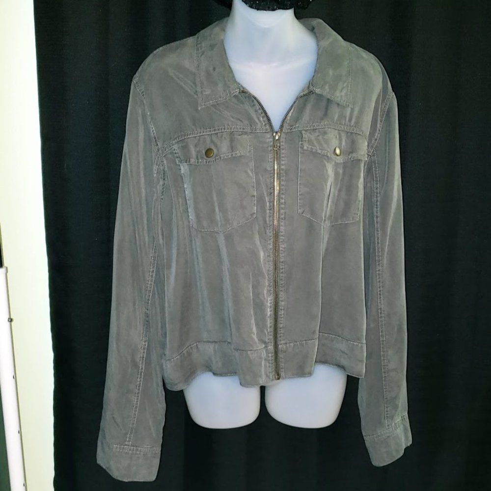 Mossimo Olive Green Utility Jacket